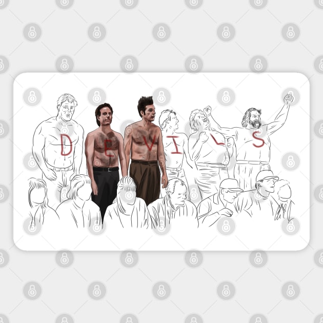 Jerry & Kramer are THE DEVILS Magnet by 51Deesigns